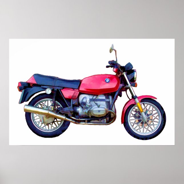 Affiches Moto Mike Garrett (Devant)