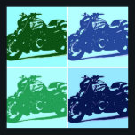 Affiches Moto Pop Art<br><div class="desc">Motorcycle Pop Art</div>