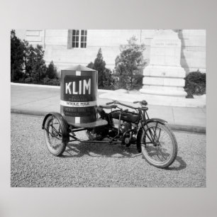 Affiches Moto publicitaire, 1921