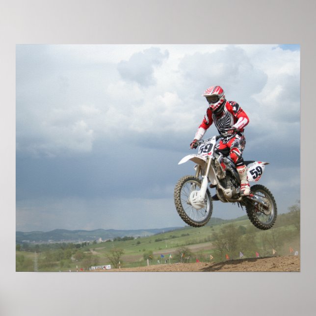 Affiches Motocross Bike (Devant)