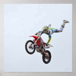 Affiches Motocross de style libre