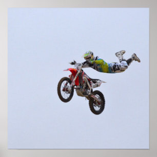 Affiches Motocross fou