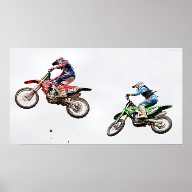 Affiches Motocross Racers (Devant)