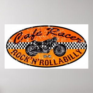 Affiches Motorcycle Cafe racer