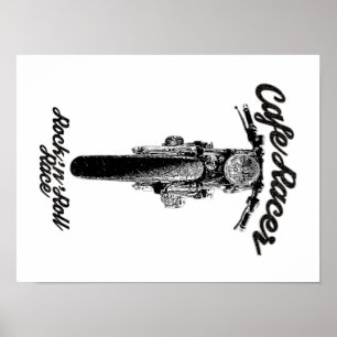Affiches Motorcycle café racer