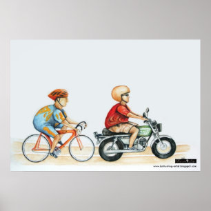 Affiches motorpacing @ le vélodrome