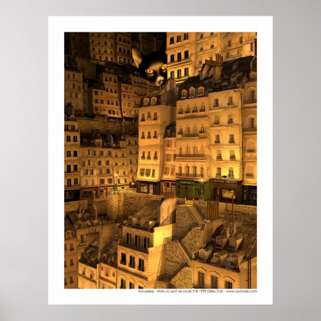 Affiches Mouseless - Mais où sont les souris (Devant)