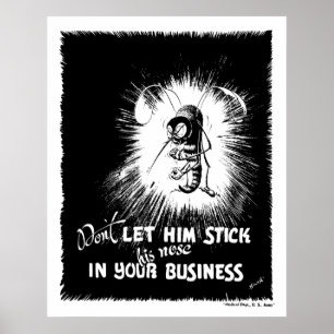 Affiches Moustique du paludisme