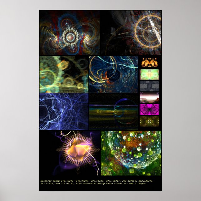 Affiches Moutons électriques + Lait (Divers #9) (Devant)