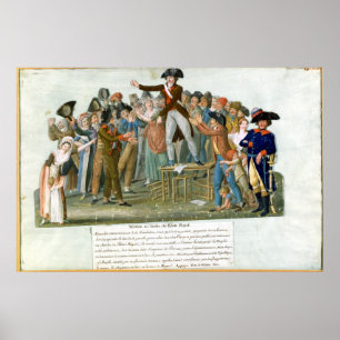 Affiches Mouvement dans le jardin du Palais Royal