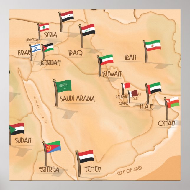 Affiches Moyen-Orient (Devant)