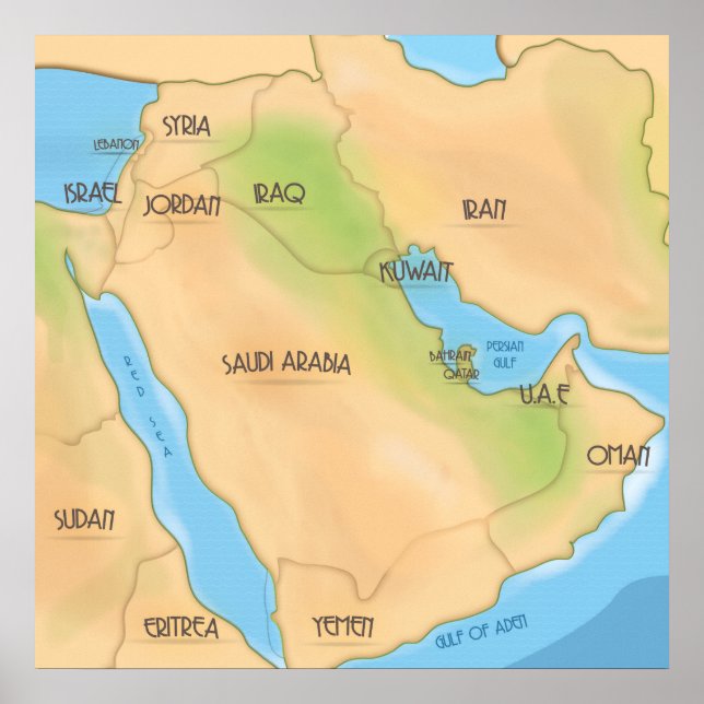 Affiches Moyen-Orient (Devant)