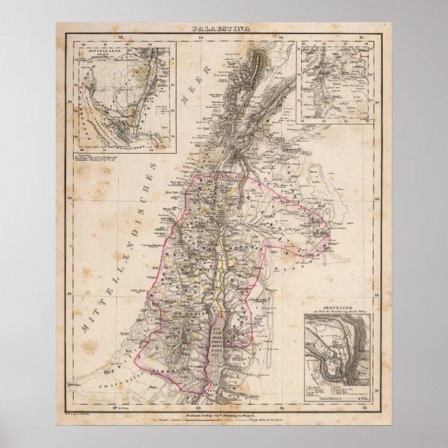 Affiches Moyen-Orient, Palestine (Devant)