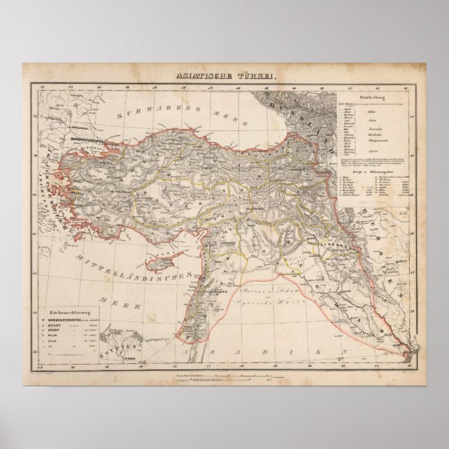 Affiches Moyen-Orient, Turquie, Syrie (Devant)