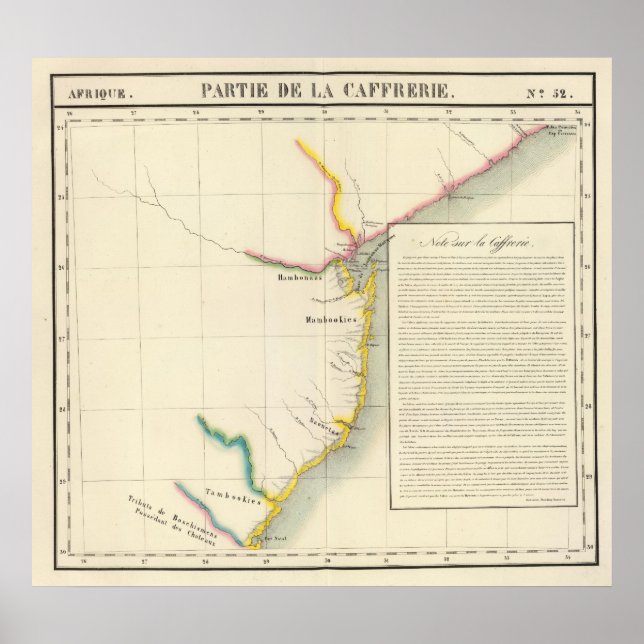 Affiches Mozambique, Afrique du Sud 52 (Devant)