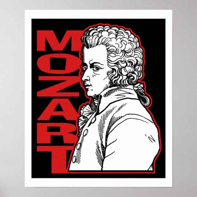 Affiches Mozart (Devant)