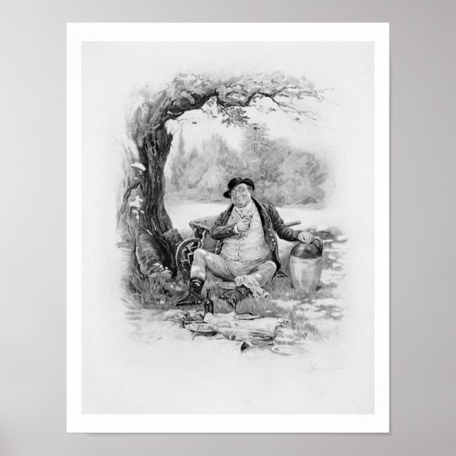 Affiches Mr Pickwick, de "Charles Dickens : Un commérage su (Devant)