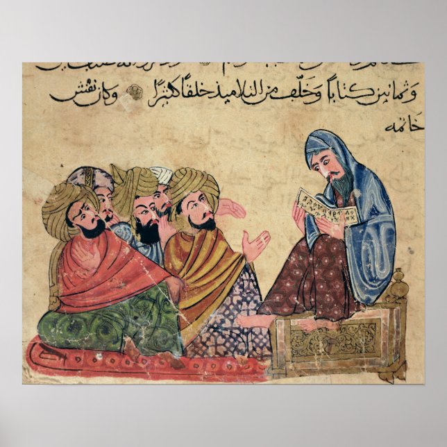 Affiches MS Ahmed III 3206 The Philosopher (Devant)