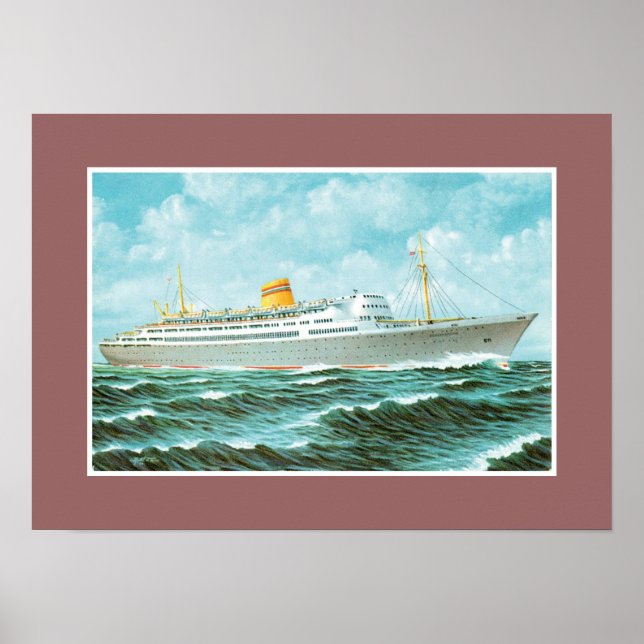 Affiches MS Bergensfjord at Sea (Devant)