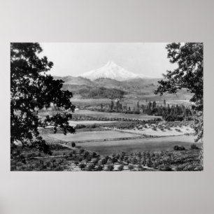 Affiches Mt. Capot de photographie de vallée de la rivièr