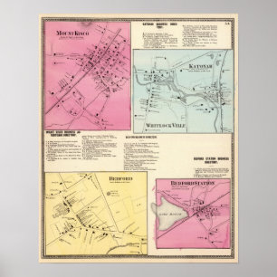 Affiches Mt Kisco, Katonah, Whitlock Ville, Bedford