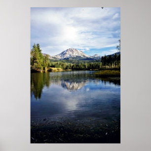 Affiches Mt. Lassen From Manzanita Lake