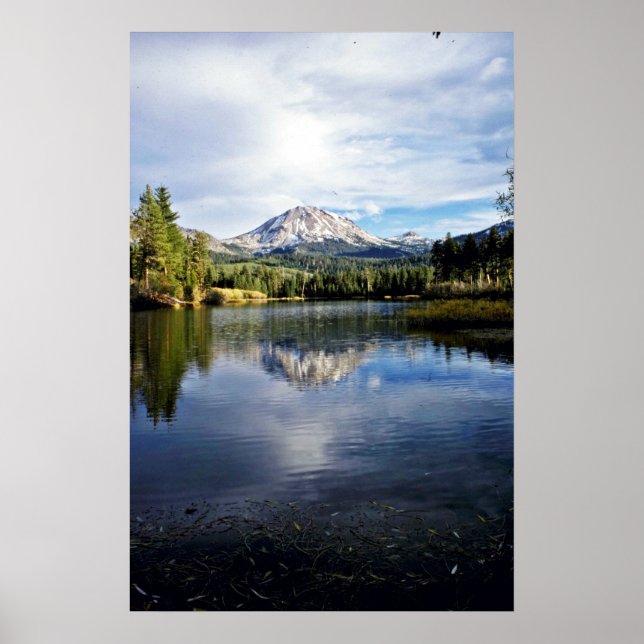 Affiches Mt. Lassen From Manzanita Lake (Devant)