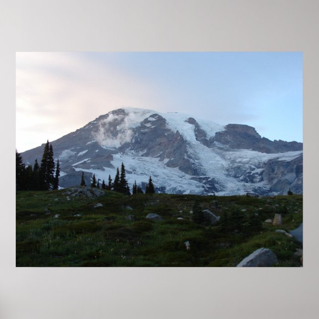Affiches Mt Rainier, Seattle (Devant)