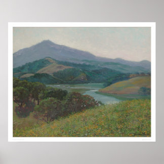 Affiches Mt. Tamalpais du ruisseau Corte Madera (1153)