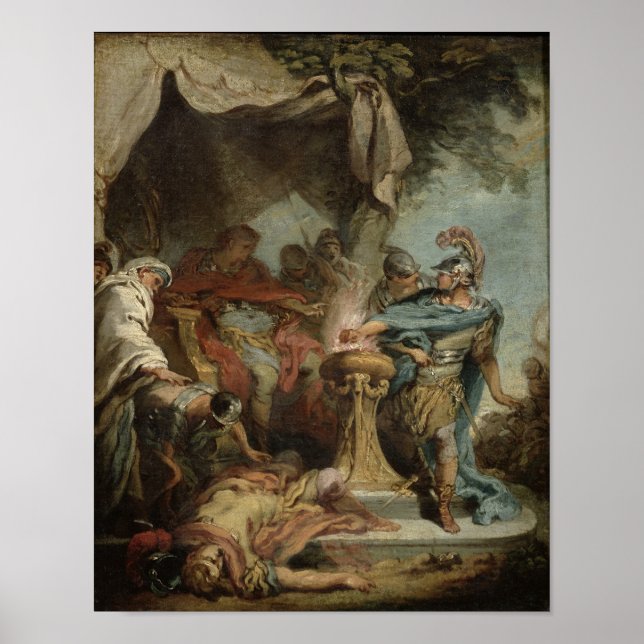 Affiches Mucius Scaevola avant Porsenna (Devant)