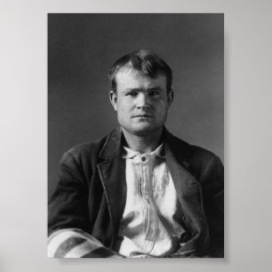 Affiches Mugshot Butch Cassidy
