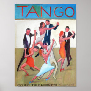 Affiches Mundial de tango