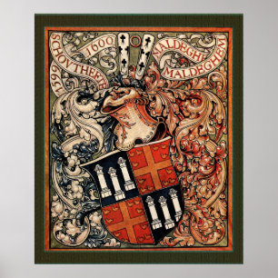 Affiches Municipalité de Maldegem, Belgique (CoA Vintage)