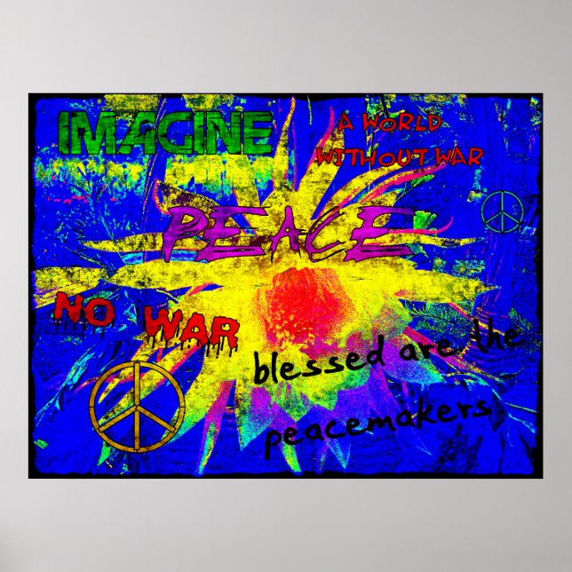 Affiches Mur de paix (Devant)