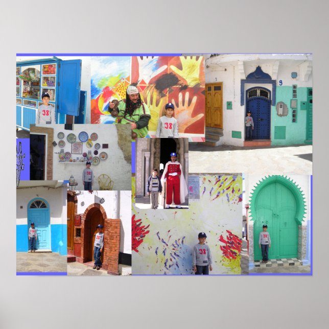 Affiches muse marocaine (Devant)