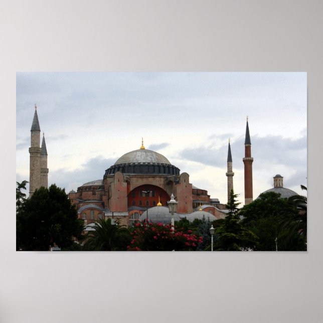 Affiches Musée Ayasofya à Istanbul (Devant)