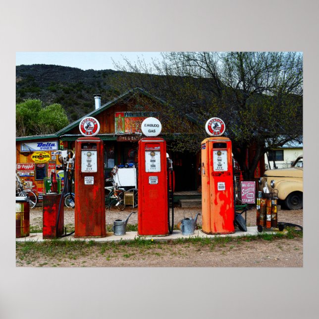 Affiches Musée du gaz classique, Nouveau-Mexique (Devant)