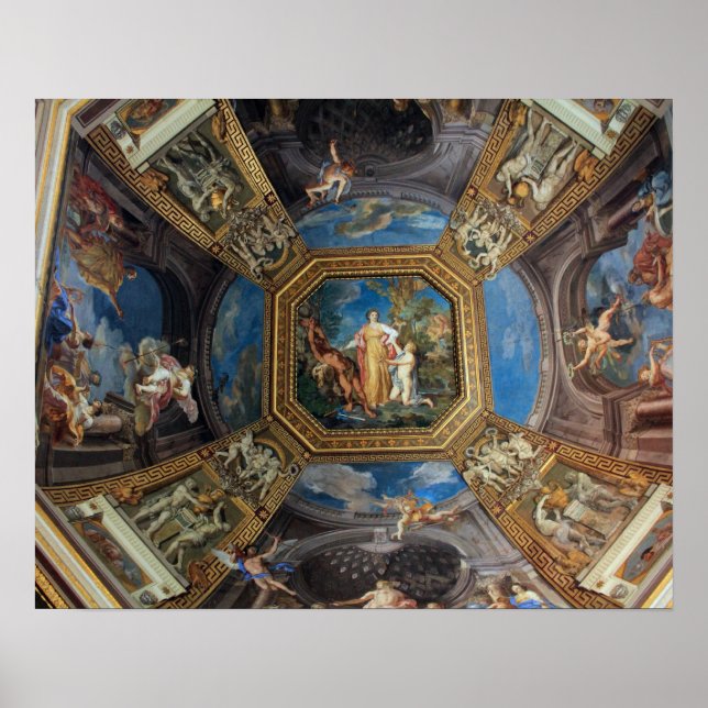 Affiches Musée du Vatican Sala delle Muse (Devant)