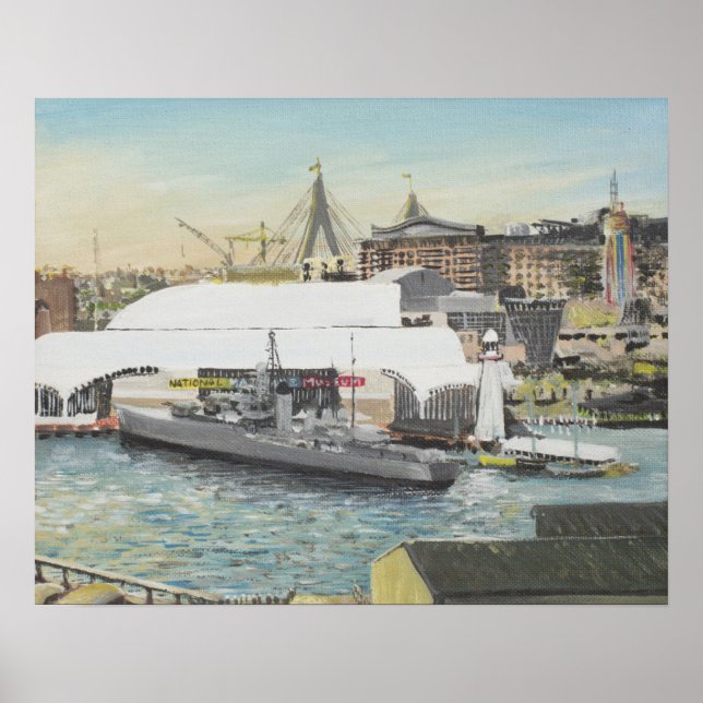 Affiches Musée maritime de Sydney de l'Hotel Balcony. 1998 (Devant)
