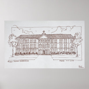 Affiches Musée Thyssen-Bornemisza Madrid, Espagne