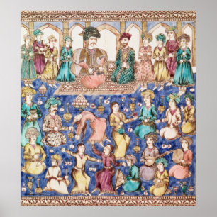 Affiches Musicians and dancers