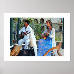 Affiches Musiciens en Espagne