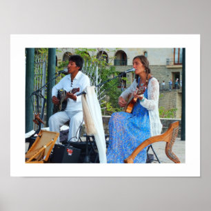 Affiches Musiciens en Espagne