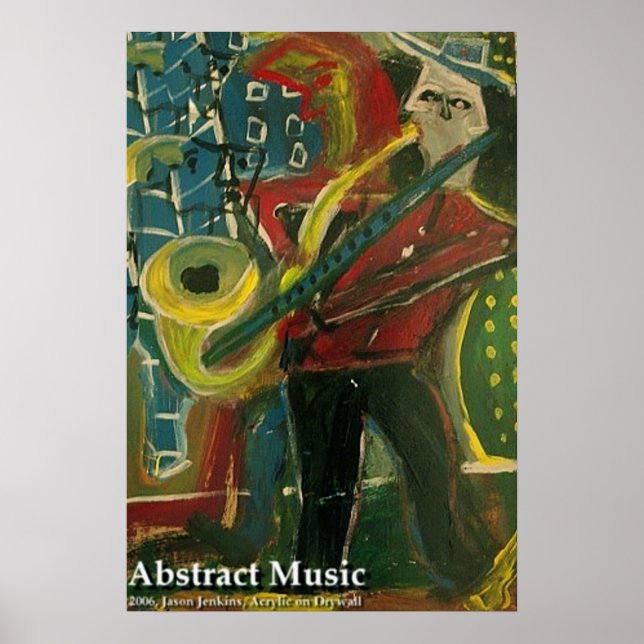 Affiches Musique Abstraite (Devant)