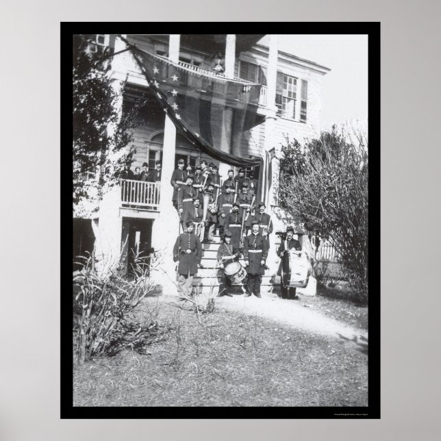 Affiches Musique au quartier général du général Sherman 186 (Devant)