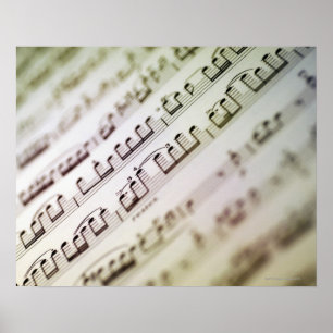 Affiches Musique de feuille 11