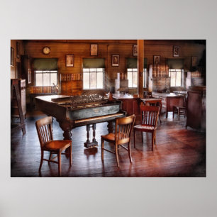 Affiches Musique - Le piano à queue