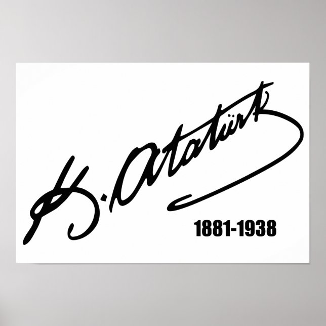 Affiches Mustafa Kemal Ataturk (Devant)