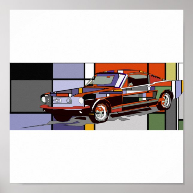 Affiches mustang (Devant)