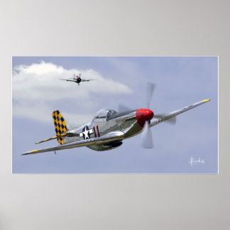 Affiches Mustang et Thunderbolt